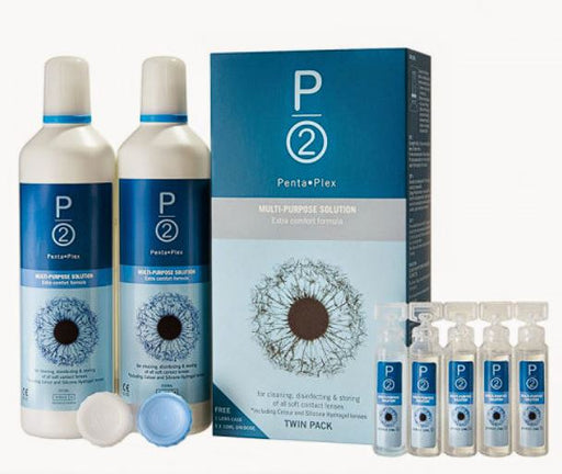 P2 All In One Contact Lens Solution