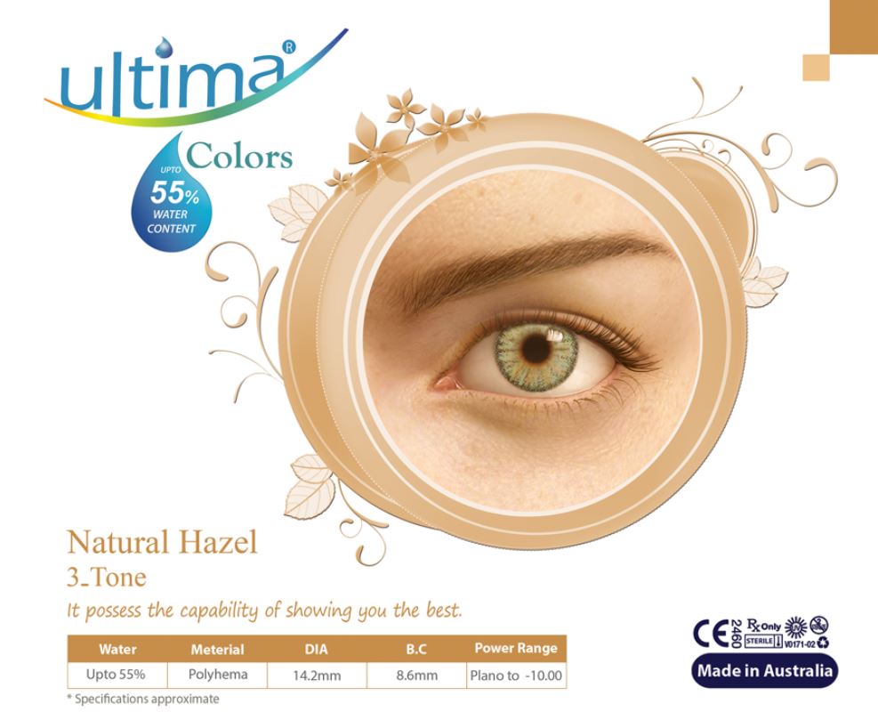 Ultima Natural Hazel 3-TONE